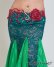 画像5: ☆ＳＡＬＥ☆【Polina】Rose of the Garden 女王オーラあふれるロイヤルグリーンの衣装　美しいヒップラインを演出します