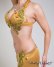 画像5: ☆ＳＡＬＥ☆【Polina】マットなゴールドに可愛いライトグリーン＆オレンジビジューが大人の遊び心　美しいラインでドキドキさせるオリエンタル衣装